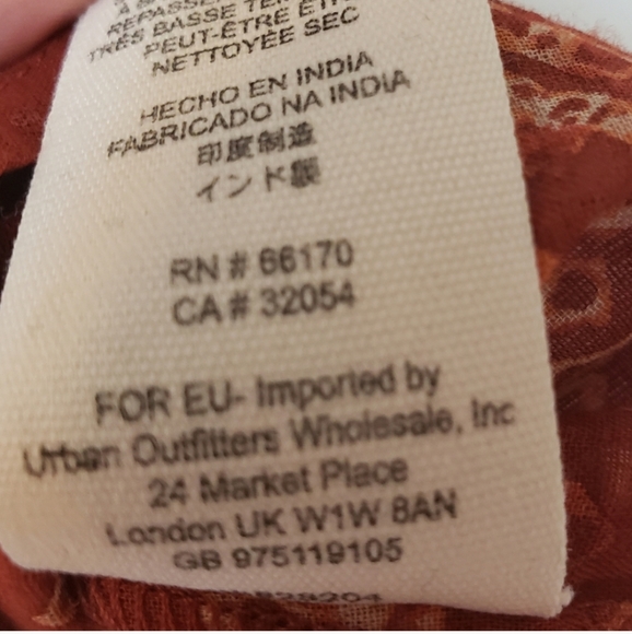 Free People Cotton Button Down Blouse - Picture 5 of 8